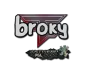 Sticker | broky | Anvers 2022