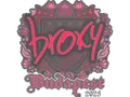 Sticker | broky | Budapest 2025