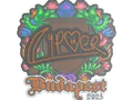 Sticker | Cypher (Embroidered) | Budapest 2025