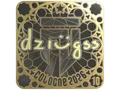 Sticker | dziugss (Gold, Ranked) | Cologne 2026 skin
