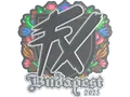 Sticker | Fluxo (Embroidered) | Budapest 2025