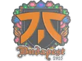 Sticker | fnatic (Embroidered) | Budapest 2025
