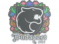 Sticker | FURIA (Embroidered) | Budapest 2025
