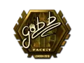 Sticker | gob b (Gold) | London 2018 skin