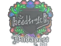 Sticker | headtr1ck (Embroidered) | Budapest 2025
