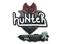 Наліпка | huNter (сяйниста) | Антверпен 2022