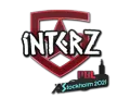 Klistermärke | interz | Stockholm 2021