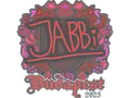 Sticker | jabbi | Budapest 2025