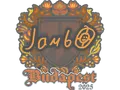 Sticker | jambo | Budapest 2025 skin