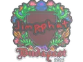 Sticker | Jimpphat (Embroidered) | Budapest 2025