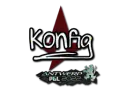 Aufkleber | k0nfig (Glitzer) | Antwerpen 2022 skin