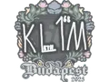 Sticker | kl1m | Budapest 2025