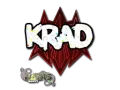 Klistermärke | Krad (Glitter) | Paris 2023 skin