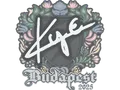 Sticker | kye | Budapest 2025