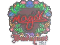 Sticker | Magisk (Embroidered) | Budapest 2025