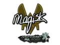 Sticker | Magisk (Glitter) | Antwerp 2022