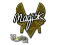 Çıkartma | Magisk (Parıltılı) | Paris 2023