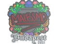 Sticker | malbsMd (Embroidered) | Budapest 2025