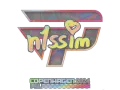 Sticker | n1ssim (Holo) | Copenhagen 2024