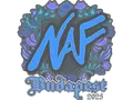 Sticker | NAF | Budapest 2025