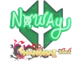 Sticker | noway | Shanghai 2024