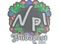 Sticker | npl (Embroidered) | Budapest 2025