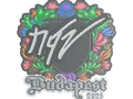 Sticker | NQZ (Embroidered) | Budapest 2025 skin