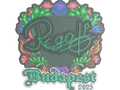 Sticker | regali (Embroidered) | Budapest 2025