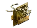 Çıkartma | ScreaM (Altın) | Boston 2018