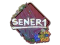 Sticker | SENER1 (Glitter) | Rio 2022