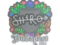 Sticker | sh1ro (Embroidered) | Budapest 2025