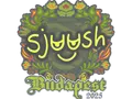 Sticker | sjuush | Budapest 2025