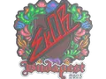 Sticker | sk0R (Embroidered) | Budapest 2025