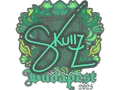 Sticker | skullz | Budapest 2025