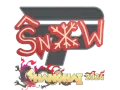 Sticker | snow | Shanghai 2024 skin