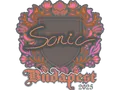 Sticker | Sonic | Budapest 2025
