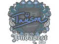 Sticker | Tauson | Budapest 2025 skin