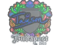 Sticker | Tauson (Embroidered) | Budapest 2025