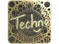 Sticker | Techno4K (Gold, Ranked) | Cologne 2026 skin