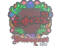 Sticker | torzsi (Embroidered) | Budapest 2025