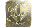 Klistermärke | TRY (Gold) | Austin 2025 skin