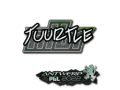 Sticker | Tuurtle (Glitter) | Antwerp 2022 skin