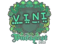Sticker | VINI | Budapest 2025 skin