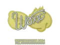 Sticker | woxic | Copenhague 2024