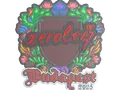 Sticker | xerolte (Embroidered) | Budapest 2025