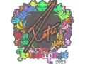 Sticker | XotiC (Holo) | Budapest 2025 skin