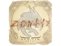 Klistermärke | zont1x | Austin 2025