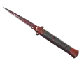 ★ StatTrak™ Stiletto Knife | Crimson Web (Battle-Scarred)