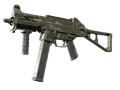 UMP-45 | Green Swirl (Закалённое в боях) skin