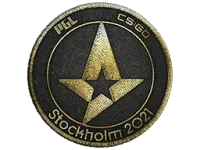 Patch | Astralis (Gold) | Stockholm 2021